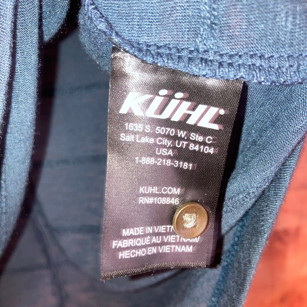 KUHL Aryn short sleeve Henley, Size: Large - Picture 3 of 7